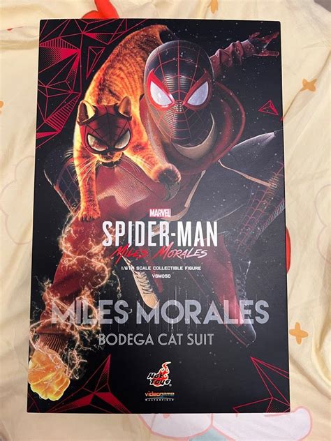 hot toys spider man miles morales vgm 興趣及遊戲 玩具 遊戲類 Carousell