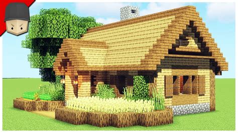 How To Build A Starter House In Minecraft Minecraft House Tutorial