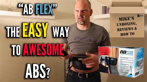 Ab Flex Ab Training Belt Easy Way To Perfect Abs 30 Minute Abs