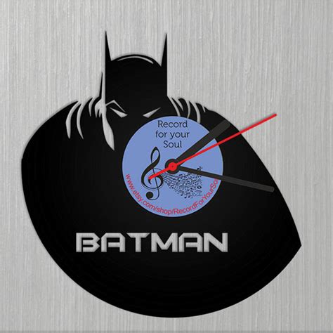 Batman Vinyl Wall Clock - GeekAlerts