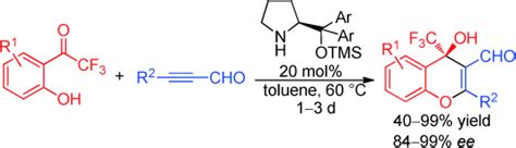 Enantioselective Organocatalyzed OxaMichaelAldol Cascade Reactions