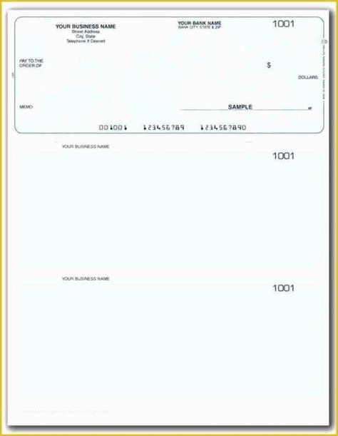 Free Check Stub Template Word Of 9 Free Check Stub Templates Free Pdf ...