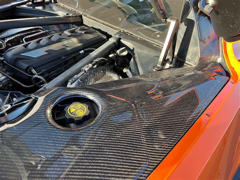 2020 Corvette C8 Level 3 Carbon Fiber Engine Appearance Package