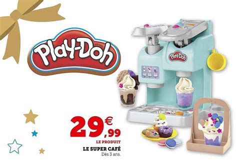 Offre Mon Super Café Play Doh Chez Auchan