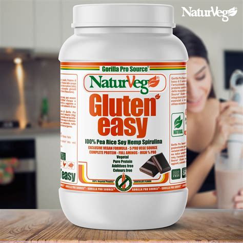 Naturveg Gluten Easy Proteine Vegetali Gluten Free