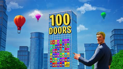 100 Doors Escape 🚪 1338 3191 6207 By Chreekz Fortnite Creative Map Code Fortnite Gg