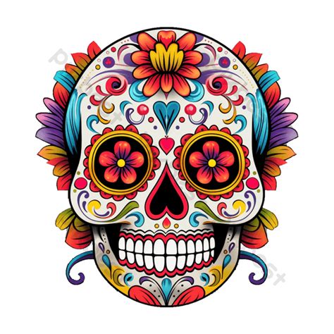 Free Sugar Skulls Png Images Psd Free Download Pikbest