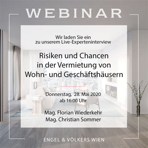 Live Experteninterview Risiken Und Chancen In Der Vermietung