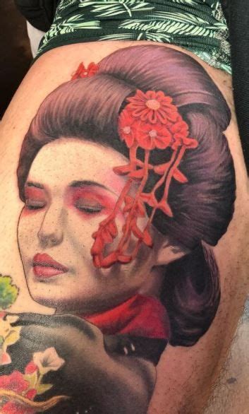 Gorgeous Geisha Tattoos That You Must See Tattoo Me Now Geisha