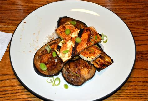 Grilled Eggplant And Tofu Steaks With Sticky Hoisin Glaze Meatless