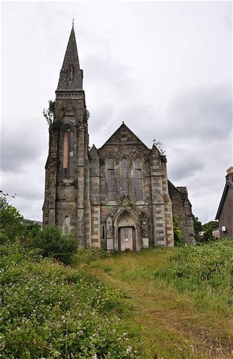 Derelict St George S Church In Lamlash Isle Of Arran