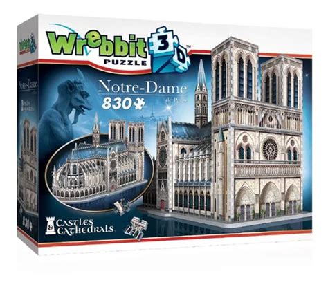 Puzzle D Wrebbit Catedral De Notre Dame Arquitectura Febo Mercadolibre