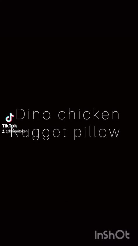 Dino Chicken Nugget Pillow : r/chickennuggets