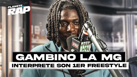 GAMBINO INTERPRÈTE SON TOUT PREMIER FREESTYLE PlanèteRap YouTube