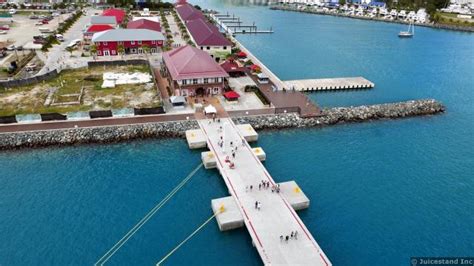 Tortola Cruise Ship Pier viewed from Ship Hi-Res 1440P QHD