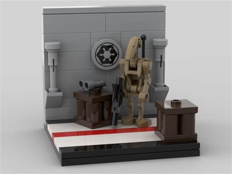 Battle Droid Hallway From Bricklink Studio Bricklink