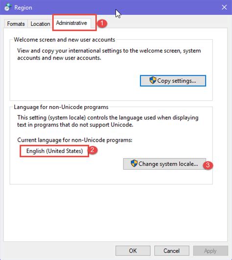 Make Windows Correctly Display Characters From Languages Other Than English Set Non Unicode