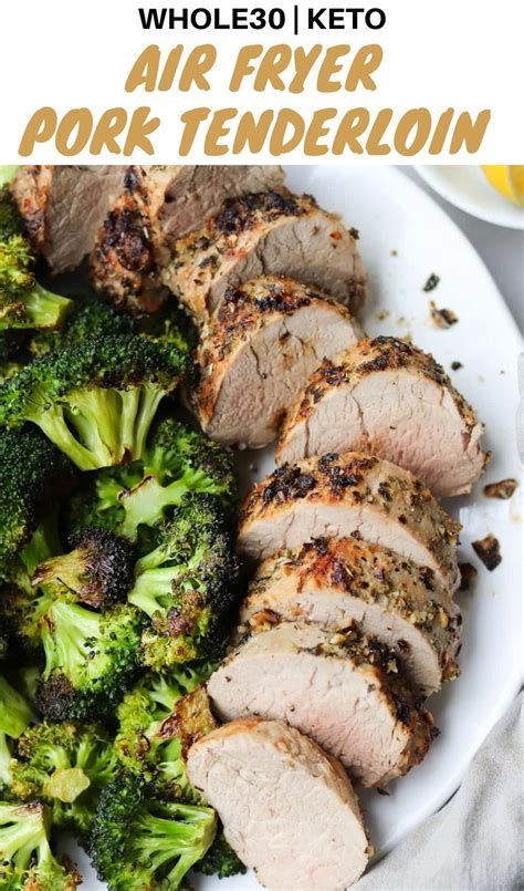 Air Fryer Italian Pork Tenderloin With Lemon Garlic Artofit