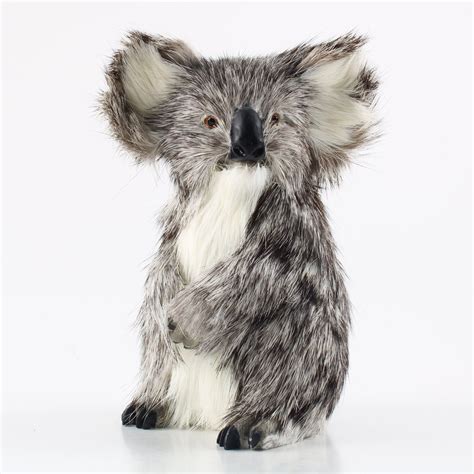 Koala Fur Figurine Realistic Handmade Figurine Etsy