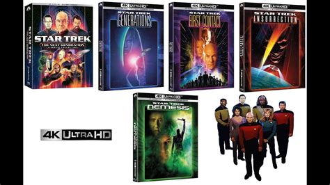 Star Trek The Next Generation Motion Picture Collection 4k Ultra Hd