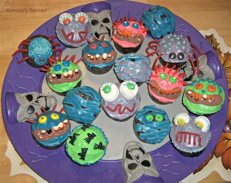 Make Silly Scary Face Cupcakes Morena S Corner