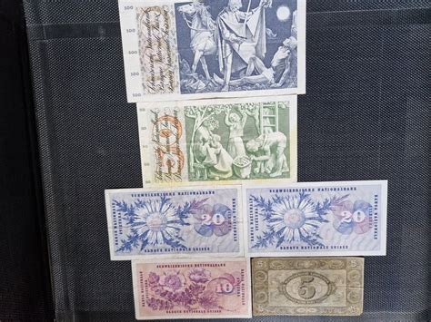 Alte Schweizer Banknoten Kaufen Auf Ricardo