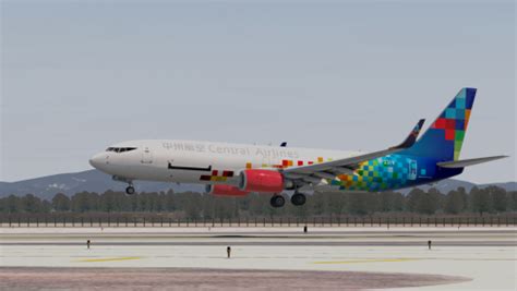 Central Airlines B737 800 B 221v For Level Up Boeing 737ng 80ng