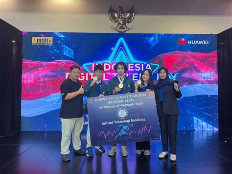 Stei Itb Team Won Two First Place Titles At National Level Huawei Ict