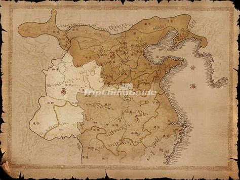 Three kingdoms map timeline - ianrent