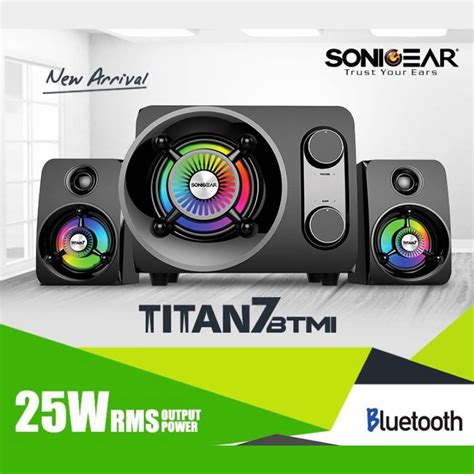 Sonicgear Titan 7 Pro Btmi Bluetooth Speaker With Powerful Bass