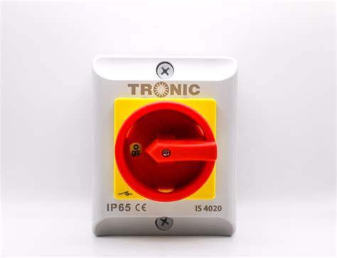 Surface Isolator 4 Pole 100 Amps 415v Tronic Kenya