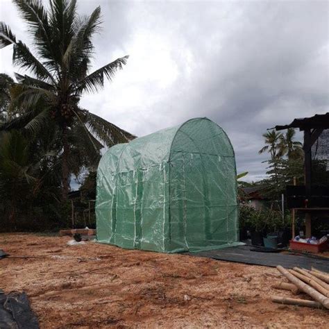 Diy Greenhouse Rumah Pelindung Hujan Rph Semaian Benih Disinfection
