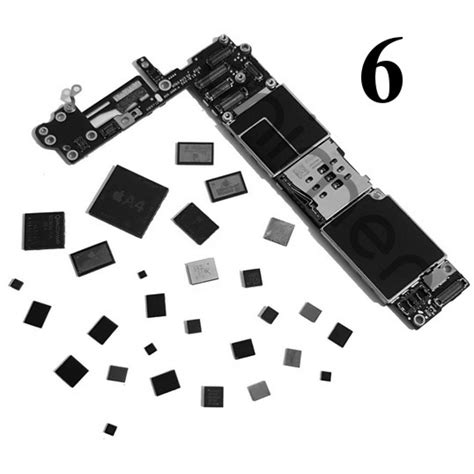 iPhone servis PCB: iPhone 7 Plus servis základnej dosky PCB