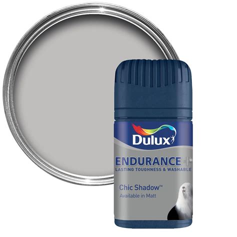 Dulux Endurance Chic Shadow Matt Emulsion Paint 50ml Tester Pot Departments Diy At Bandq