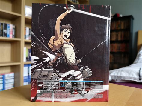 Attack On Titan Season 1 Parts 1 And 2 Limited Edition Blu Ray And Dvd