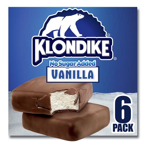 Klondike Crunchy No Sugar Added Vanilla Frozen Dessert Bars Kosher