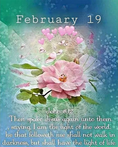 February 19 💞 Inspirational Quotes And Messages