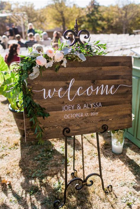 Wedding Welcome Sign Rustic Wood Wedding Sign Sophia Etsy Wood