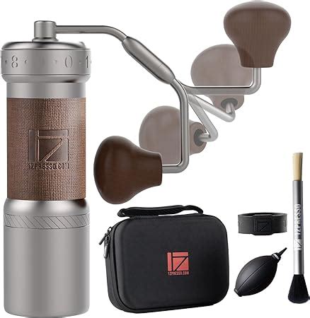 Amazon 1Zpresso K Ultra Manual Coffee Grinder Silver With Carrying