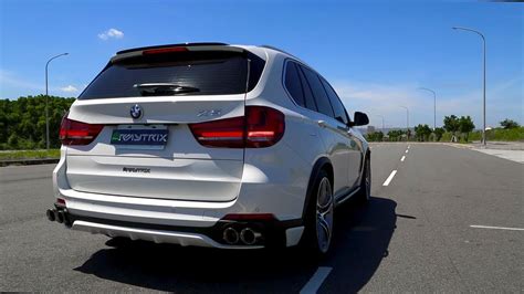 BMW F15 X5 XDrive 35i W ARMYTRIX Valvetronic Exhaust Pure Sounds