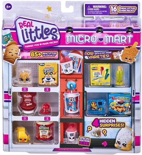 Shopkins Real Littles Season 15 Micro Mart Shopper 8 Pack 8 Shopkins 8