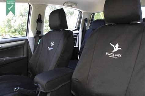 Van Seat Covers Black Duck Canvas What We Do Best