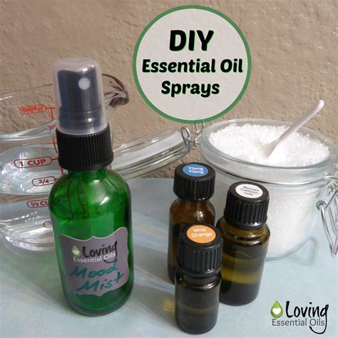 Homemade Essential Oil Sprays Made Easy Recipe Essential Oil Spray