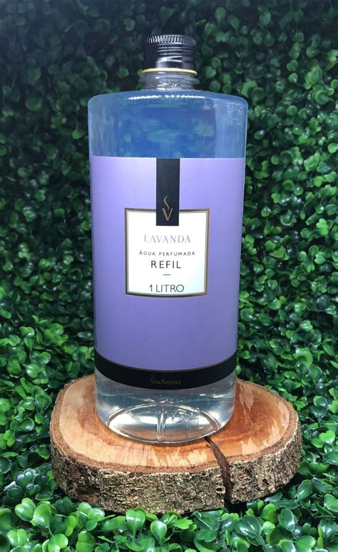 Refil Para Gua Perfumada Para Tecidos Via Aroma Lavanda L