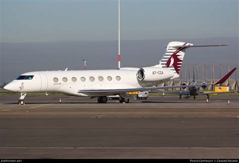 Aircraft Photo Of A Cga Gulfstream Aerospace G Er G Vi Qatar