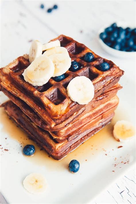 Banana Protein Waffles A Gluten Free Nut Free Recipe