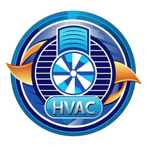 Hvac Logo Design Vector Heating Ventilation And Air Conditioning Hvac