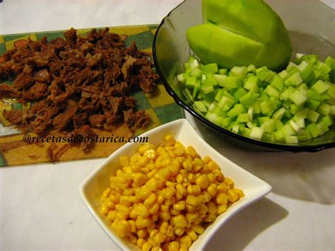 Cocina Costarricense Picadillo De Chayote Y Ma Z