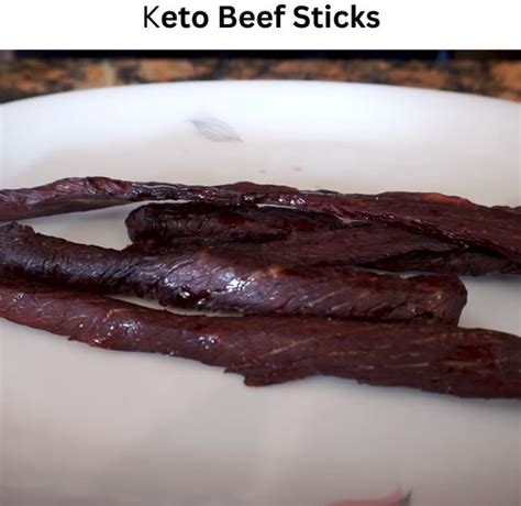 Keto Beef Sticks - KETOOX | Family Recipes