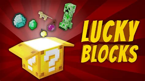 Lucky Blocks By Voxelblocks Minecraft Marketplace Map Minecraft